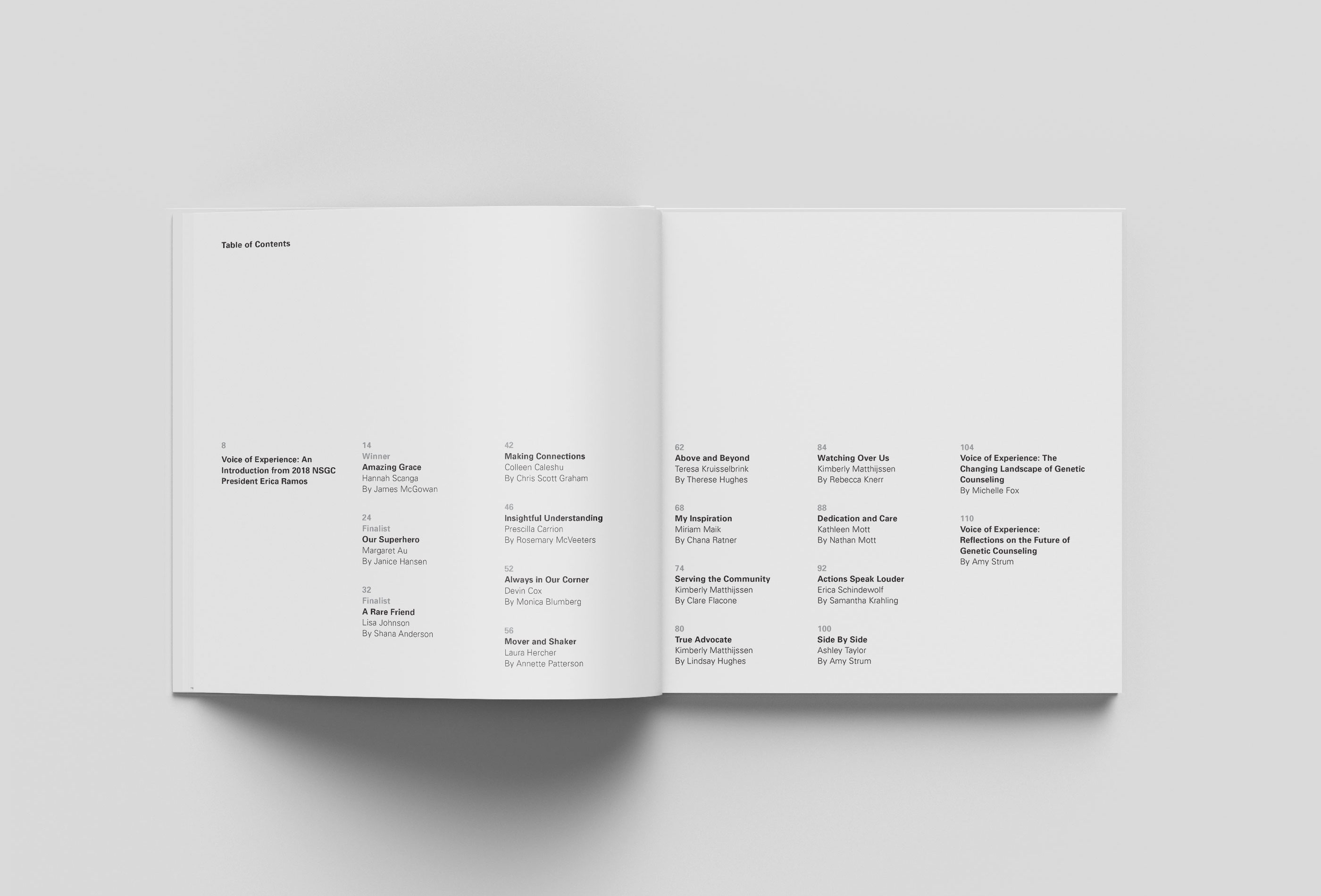 Code Talkers Table of Contents